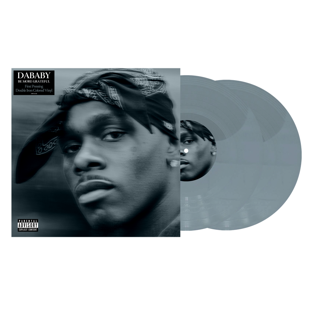 DaBaby – BE MORE GRATEFUL (Iron 2-LP Vinyl)