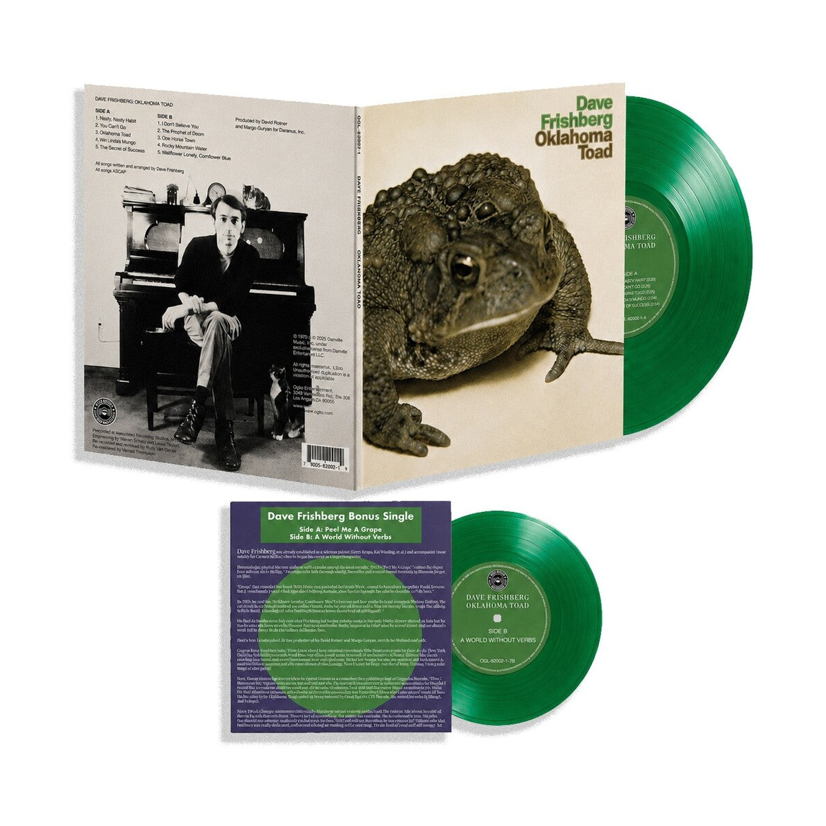 Dave Frishberg – Oklahoma Toad (2-LP Vinyl)