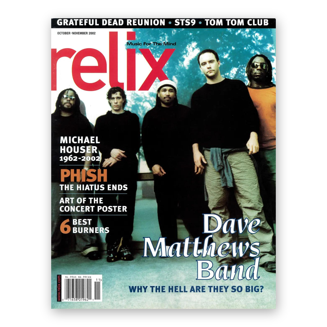 Dave Matthews Band - October/November 2002 Relix Issue