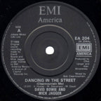 David Bowie / Mick Jagger - David Bowie  / Mick Jagger – Dancing In The Street  (White LP Vinyl)