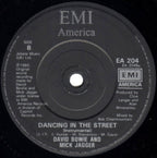 David Bowie / Mick Jagger - David Bowie  / Mick Jagger – Dancing In The Street  (White LP Vinyl)