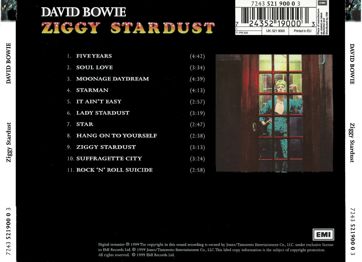 David Bowie – Rise And Fall Of Ziggy Stardust And The Spiders (CD)