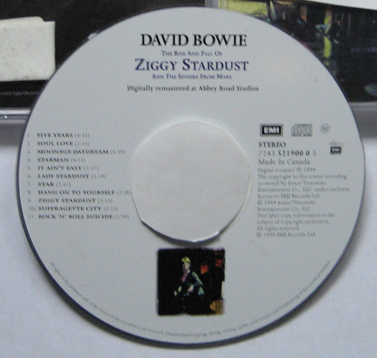 David Bowie – Rise And Fall Of Ziggy Stardust And The Spiders (CD)
