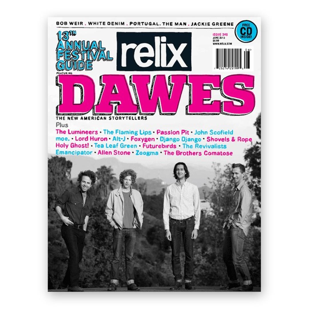 Dawes - June 2013 Relix Issue
