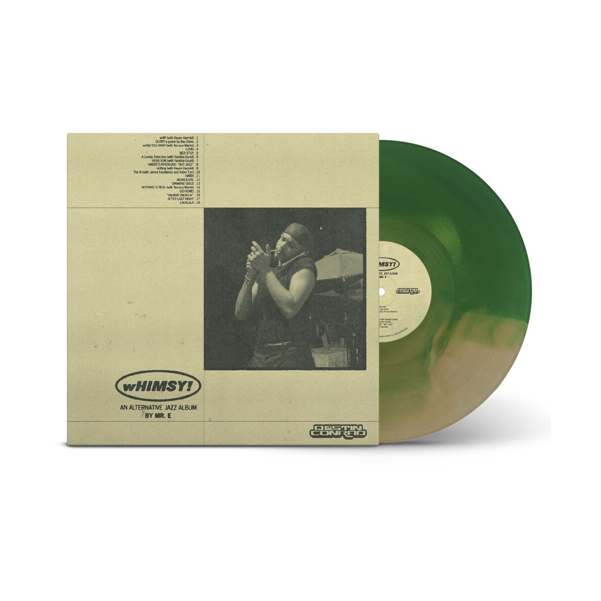 Destin Conrad – Whimsy (Green/Gold  LP Vinyl)
