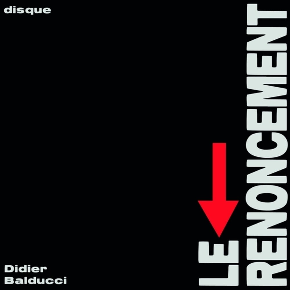 Didier Balducci – Renoncement (LP Vinyl)