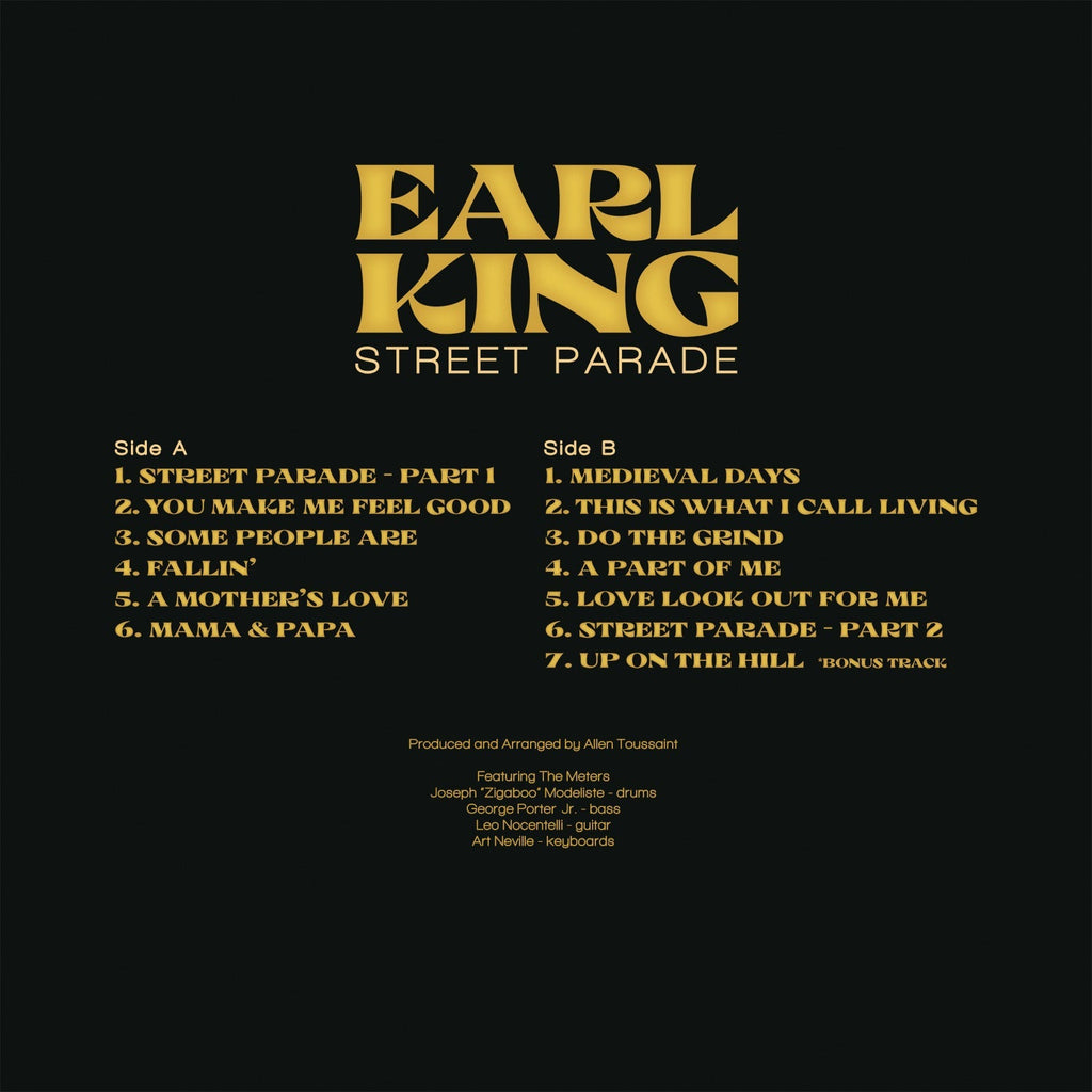 Earl King – Street Parade (Orange Burst LP Vinyl)