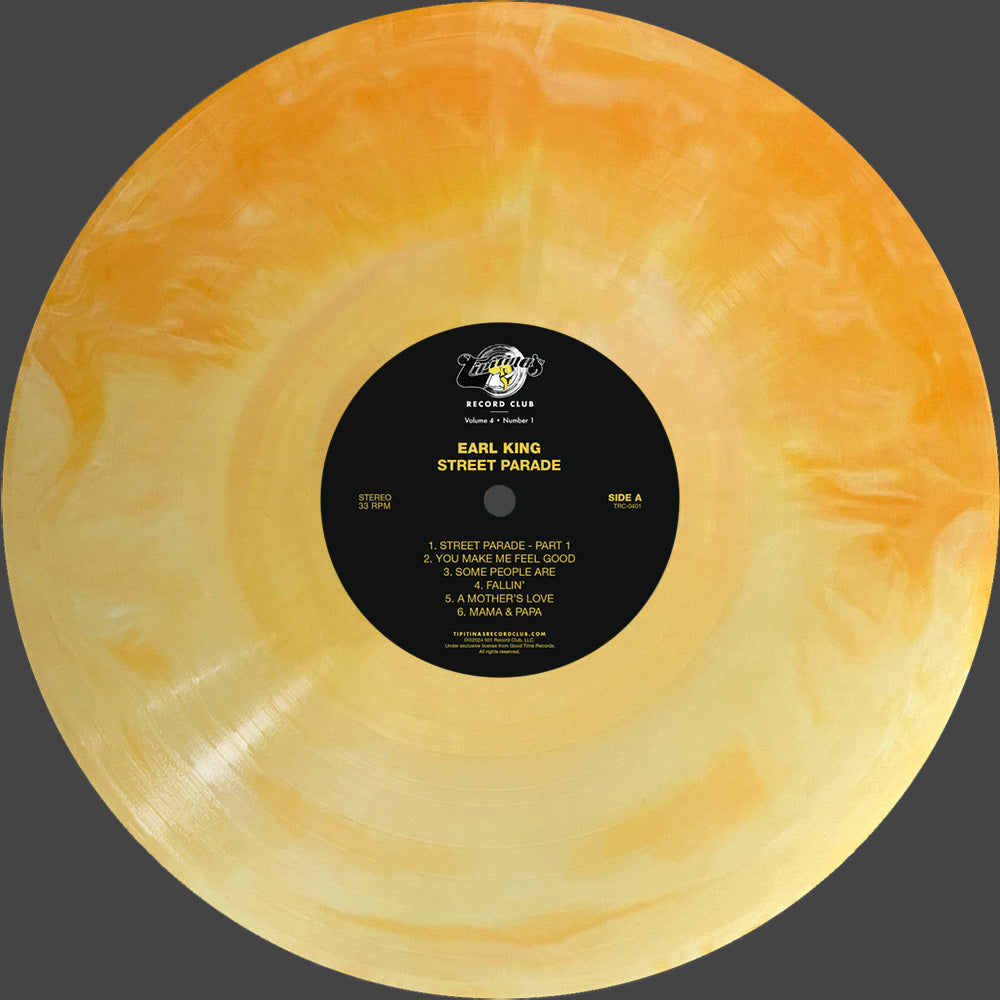 Earl King – Street Parade (Orange Burst LP Vinyl)