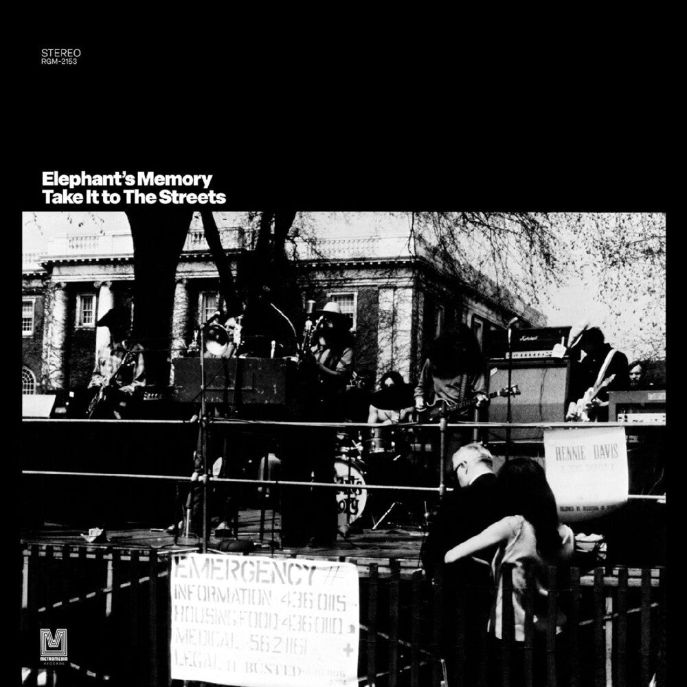 Elephant's Memory – Take It To The Streets (Black Swirl LP Vinyl)