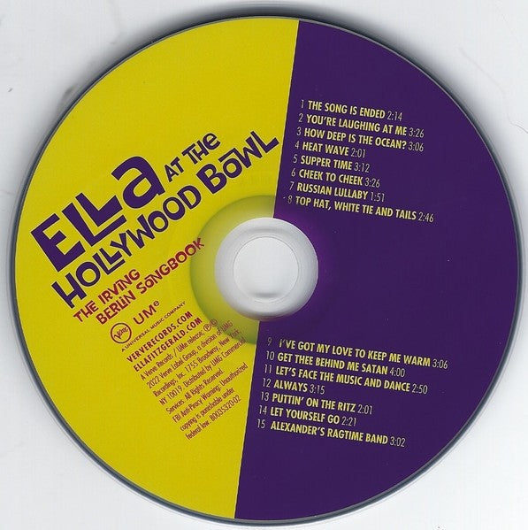 Ella Fitzgerald – Ella At The Hollywood Bowl: The Irving Berlin Songbook (CD)
