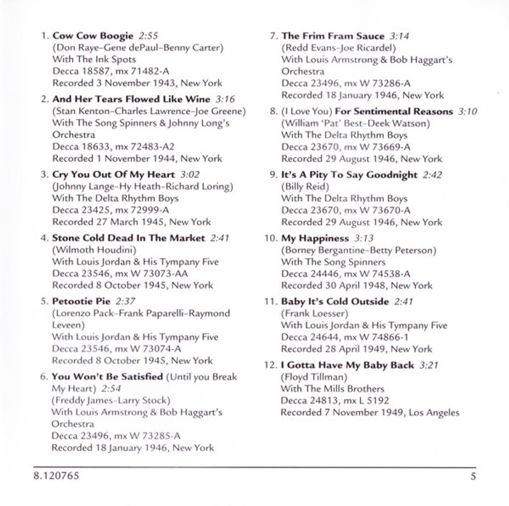 Ella Fitzgerald – Ella & Company, Vol. 4 (CD)