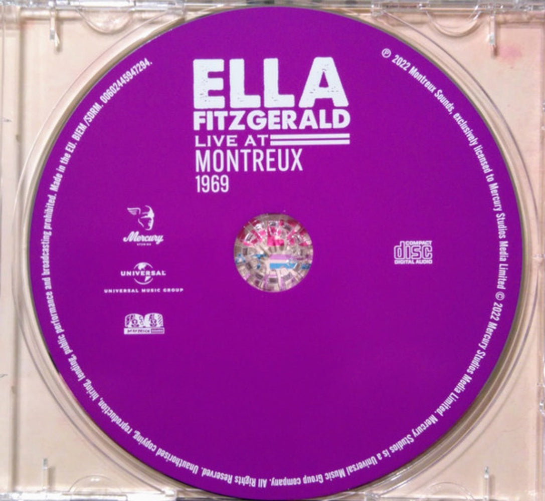 Ella Fitzgerald – Live At Montreux 1969 (CD)