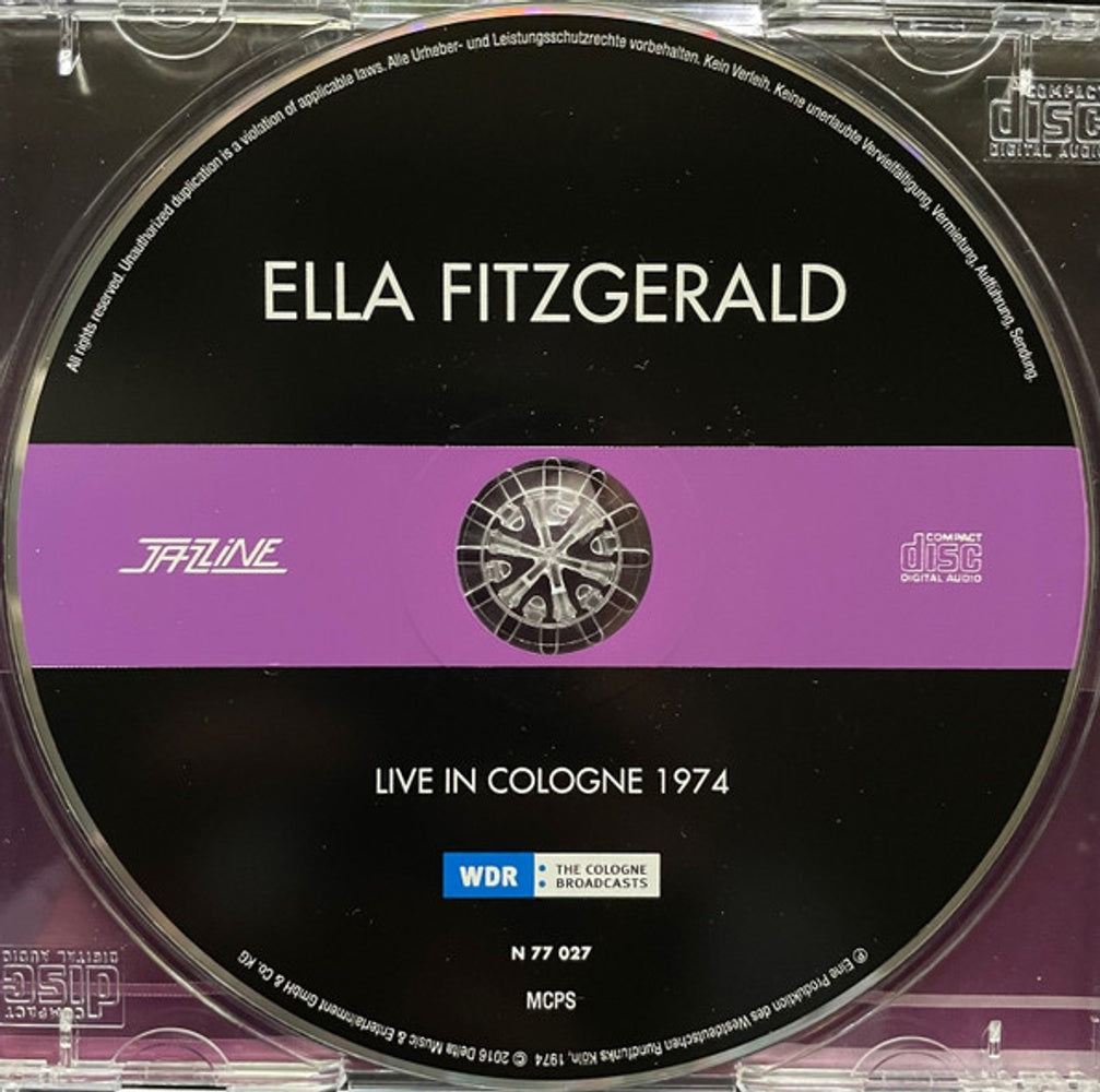 Ella Fitzgerald – Live In Cologne 1974 (CD)