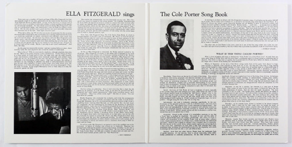 Ella Fitzgerald – Sings The Cole Porter Songbook (2-LP Vinyl)