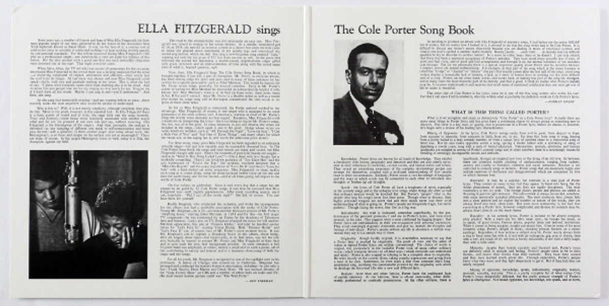 Ella Fitzgerald – Sings The Cole Porter Songbook (2-LP Vinyl)