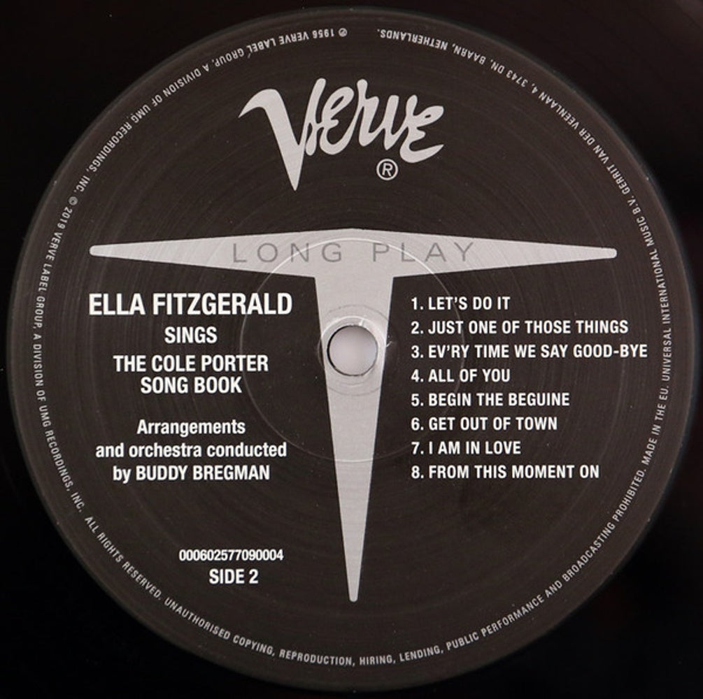 Ella Fitzgerald – Sings The Cole Porter Songbook (2-LP Vinyl)