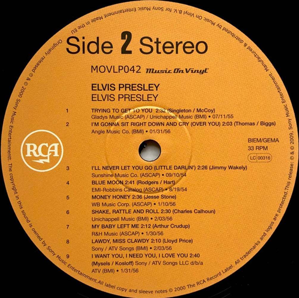 Elvis Presley – Elvis Presley (LP Vinyl)