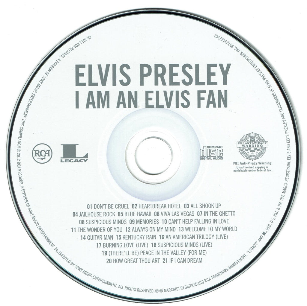 Elvis Presley – I Am An Elvis Fan (CD)