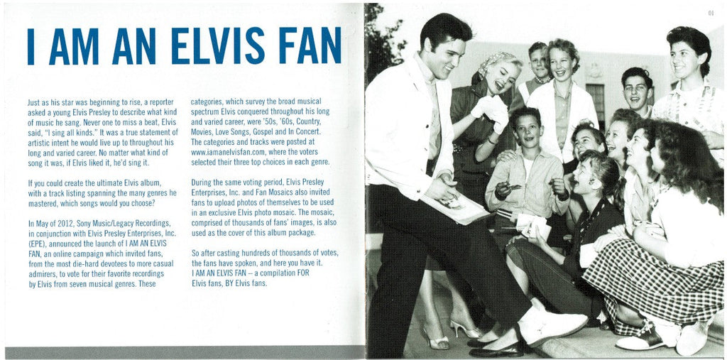Elvis Presley – I Am An Elvis Fan (CD)