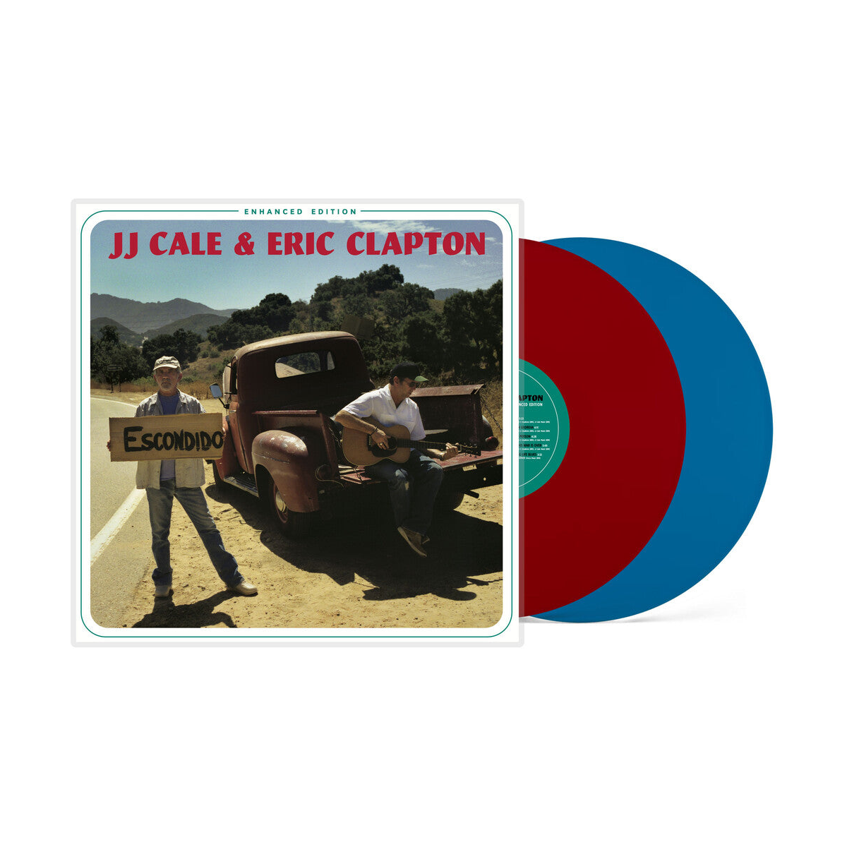 Eric Clapton and J.J. Cale – The Road to Escondido (Ruby Red and Sky Blue 2-LP Vinyl)