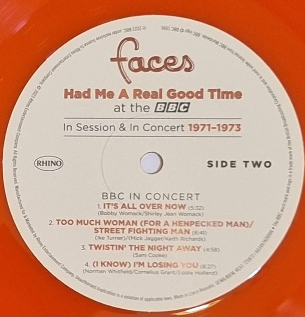 Faces – Had Me A Real Good Time at the BBC (LP Vinyl)