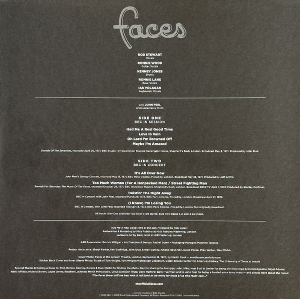 Faces – Had Me A Real Good Time at the BBC (LP Vinyl)