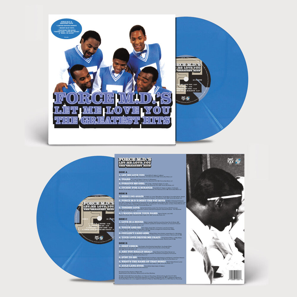 Force M.D.'S – Let Me Love You (Blue Translucent 2-LP Vinyl)