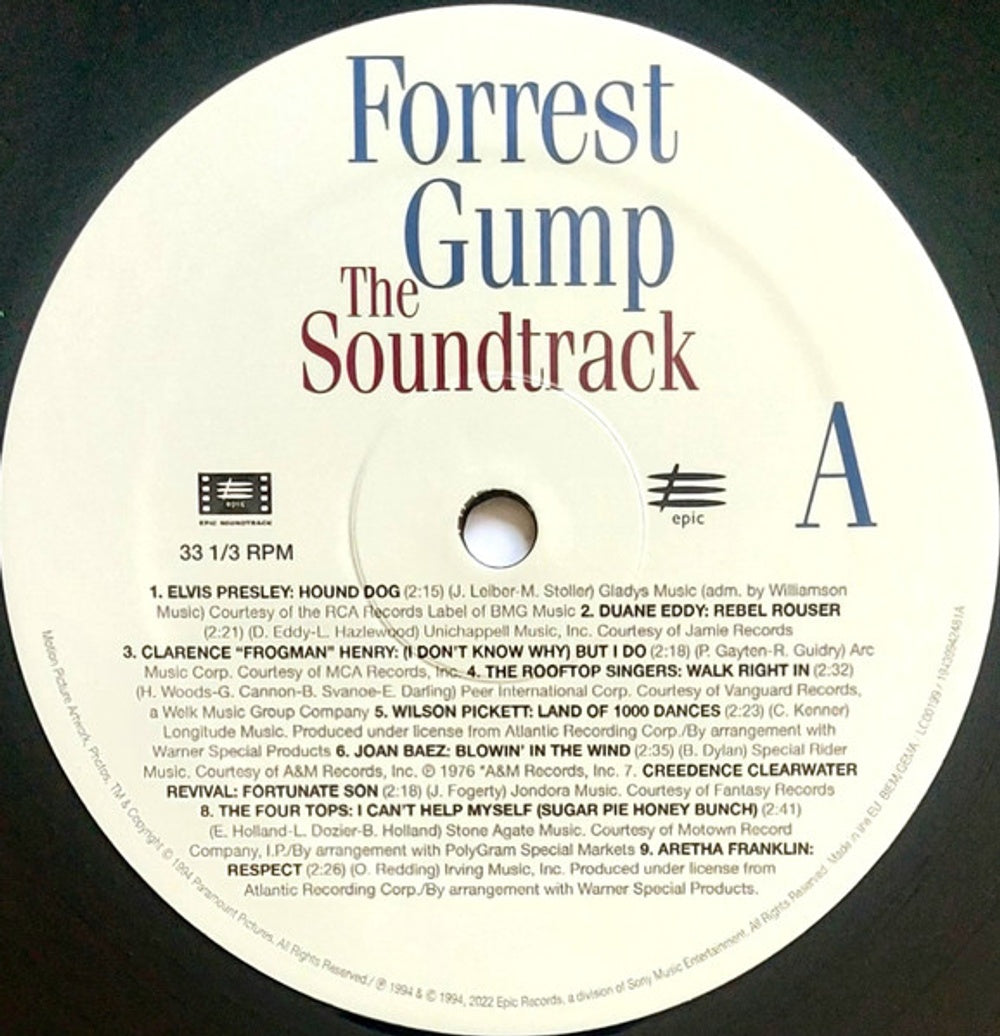 Forrest Gump – The Soundtrack (2-LP Vinyl)