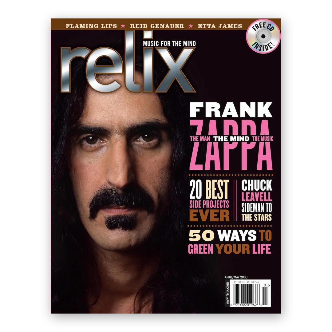 Frank Zappa - April/May 2006 Relix Issue