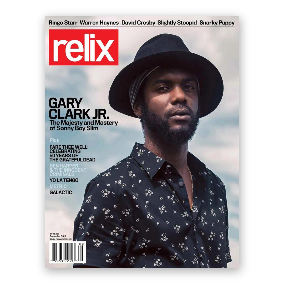 Gary Clark Jr. - September 2015 Relix Issue