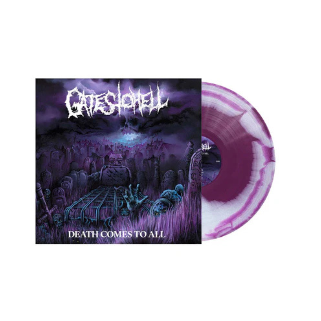 Gates to Hell - Gates to Hell - Death Comes to All [Purple & White Swirl]