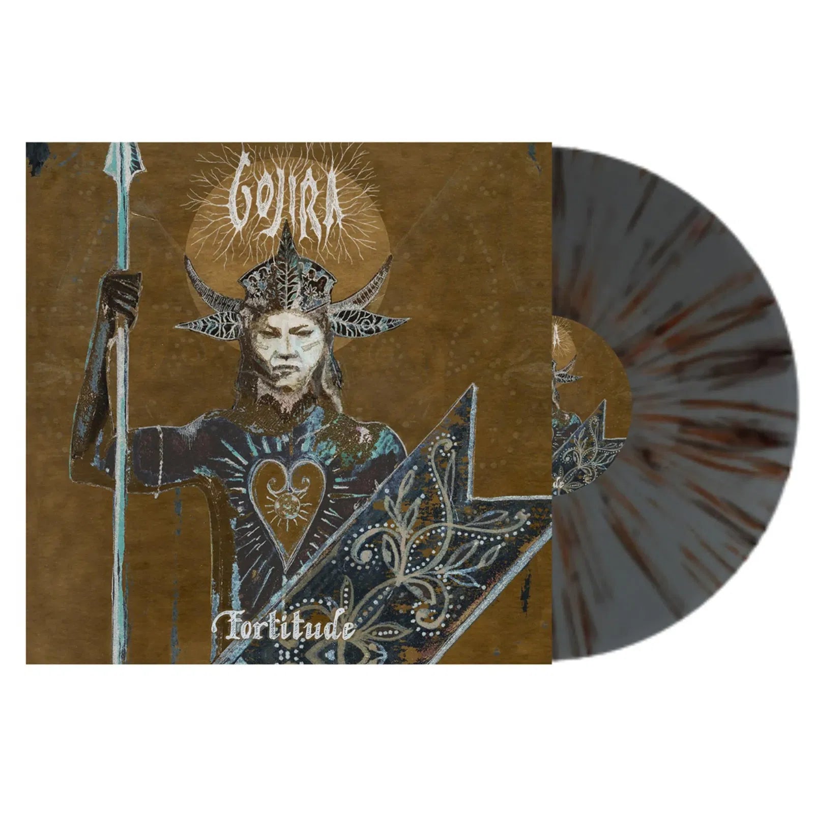 Gojira - Gojira - Fortitude [Gray & Brown Splatter]