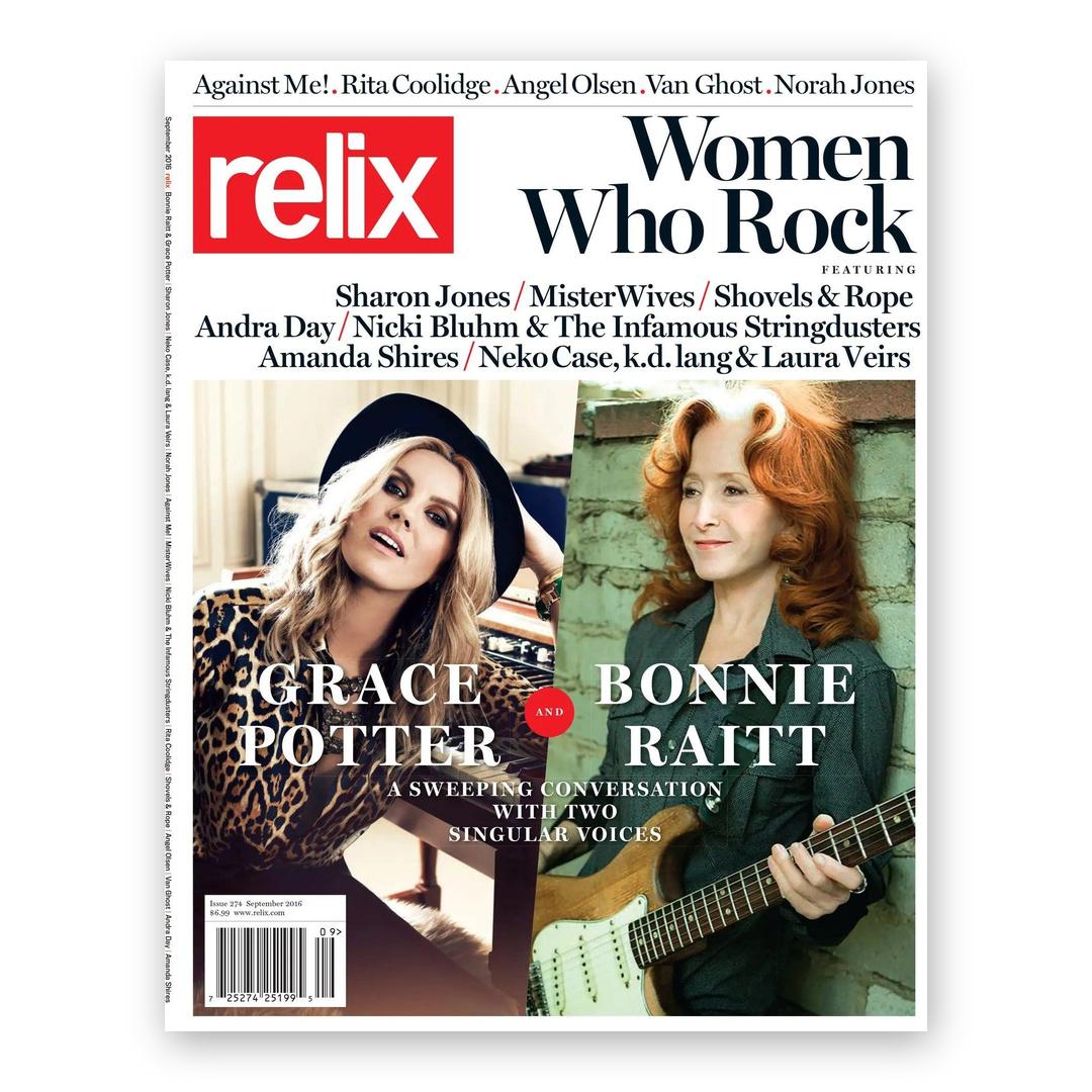 Grace Potter and Bonnie Raitt - September 2016 Relix Issue