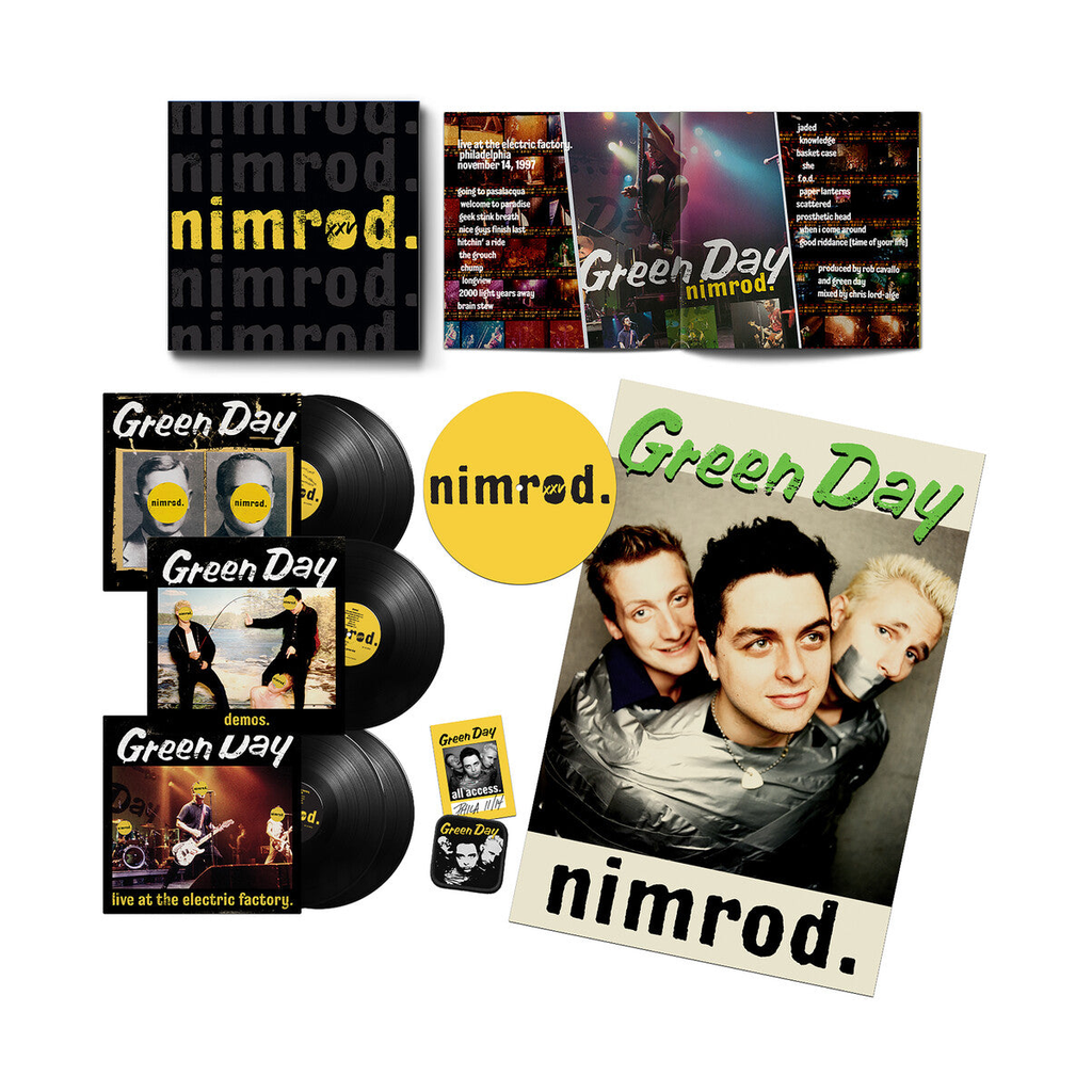 Green Day – Nimrod: 25th Anniversary Edition (5-LP Vinyl)