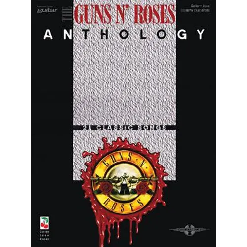 Guns N' Roses Anthology Play It Like It Is Guitar Tablature Songbook with 21 Classic Hard Rock Songs Accurate Sheet Music for Electric Guitar Features - Paperback