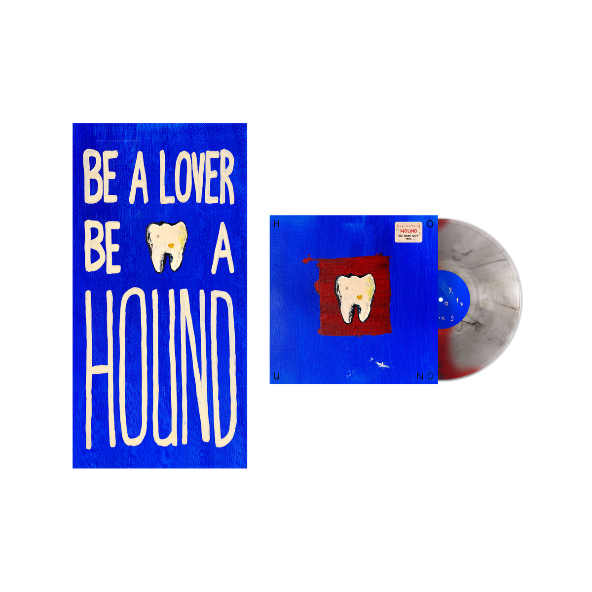 Hey, Nothing – Hound (Red Smoke Split Color LP Vinyl)
