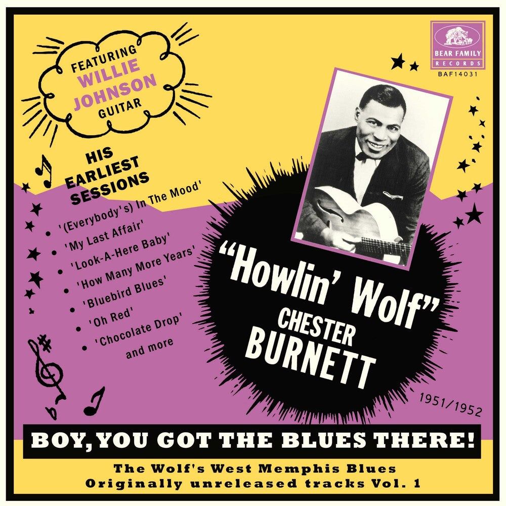 Howlin' Wolf – Vol 1: Boy You Got The Blues There! (LP Vinyl)