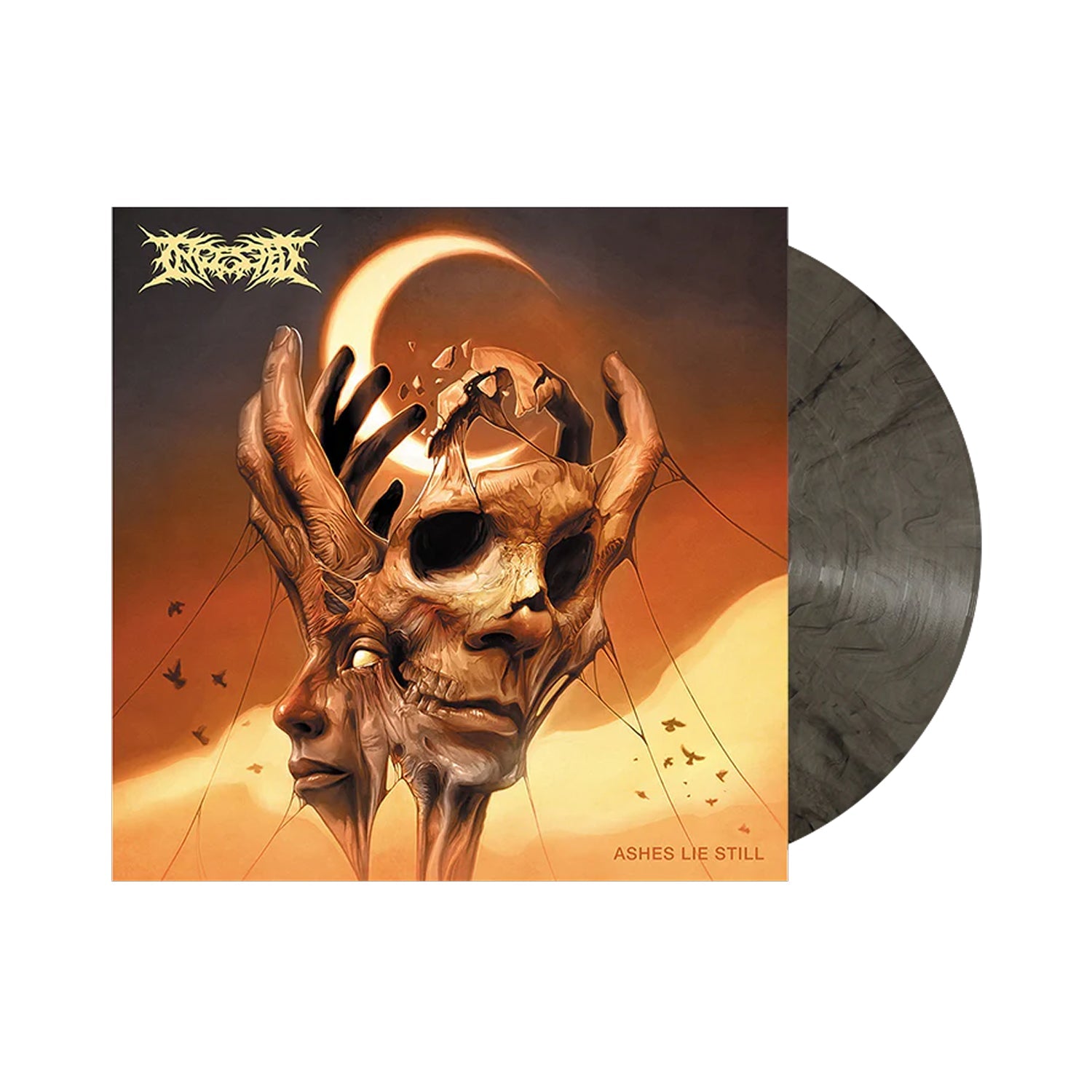 Ingested - Ingested - Ashes Lie Still [Clear & Black Smoke]
