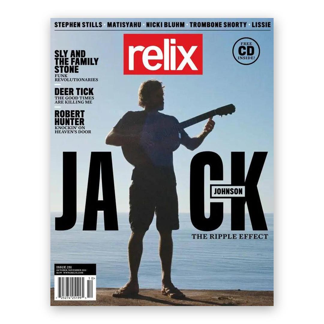 Jack Johnson - October/November 2013 Relix Issue