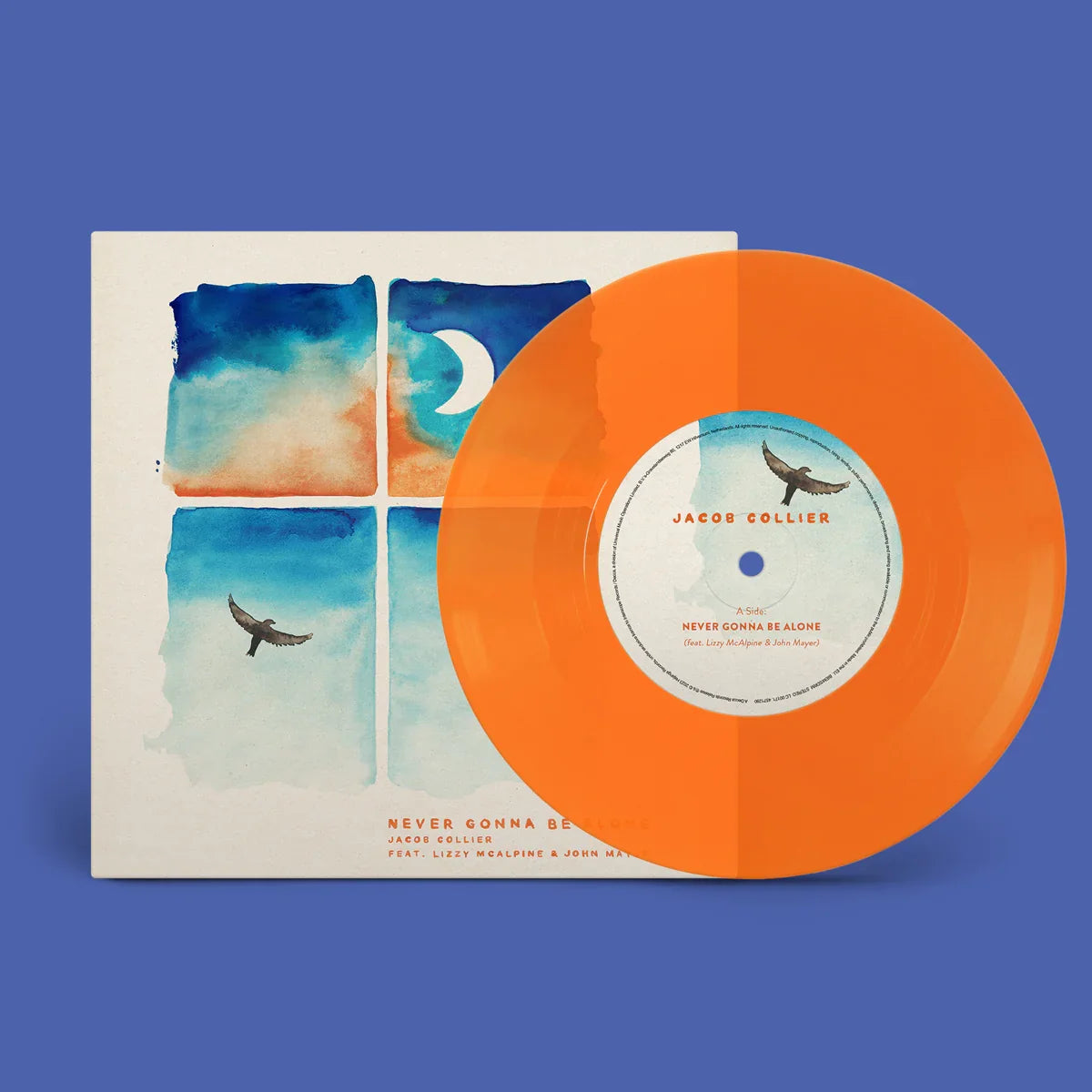 Jacob Collier, Lizzy McAlpine & John Mayer - Jacob Collier, Lizzy McAlpine & John Mayer - Never Gonna Be Alone [Orange]