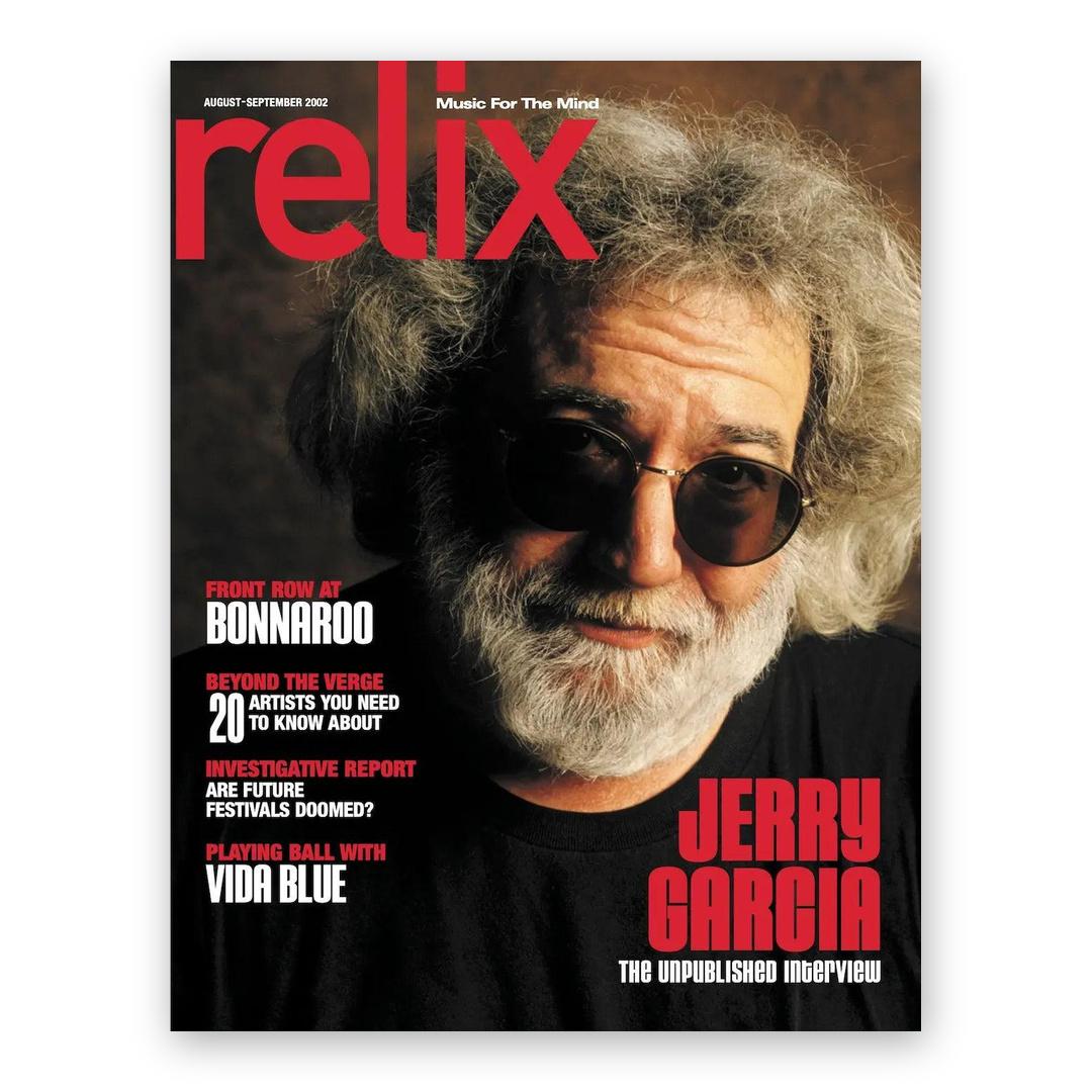 Jerry Garcia - August/September 2002 Relix Issue
