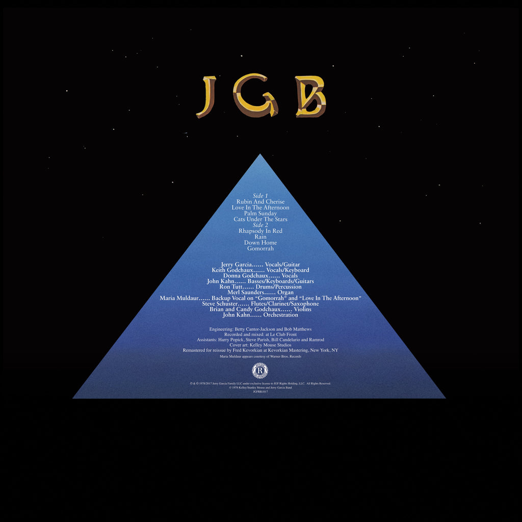 Jerry Garcia Band – Cats Under The Stars (Relix Exclusive Green Eco-Mix LP Vinyl)