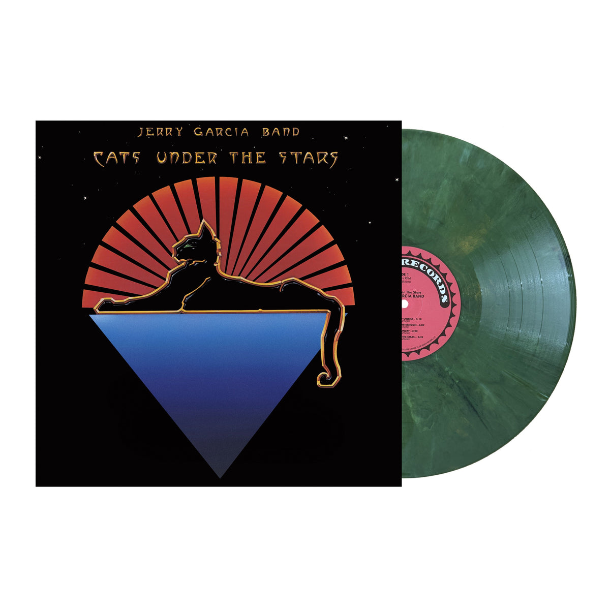 Jerry Garcia Band – Cats Under The Stars (Relix Exclusive Green Eco-Mix LP Vinyl)