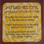Jerry Garcia – GarciaLive Vol. 14: January 27th, 1986 - The Ritz (Red 2-LP Vinyl)