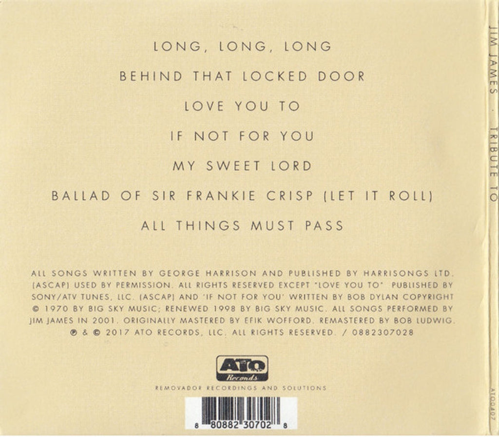 Jim James – Tribute To (CD)