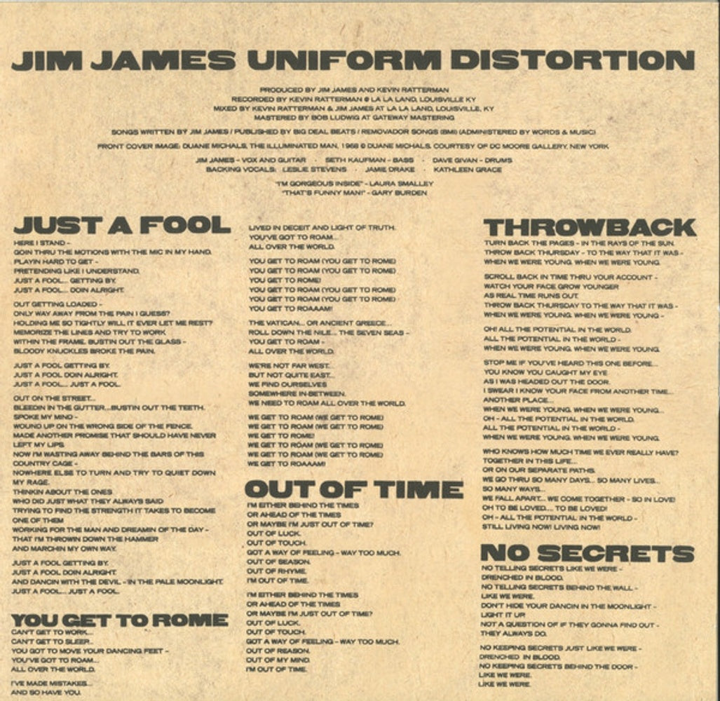 Jim James – Uniform Distortion (LP Vinyl)