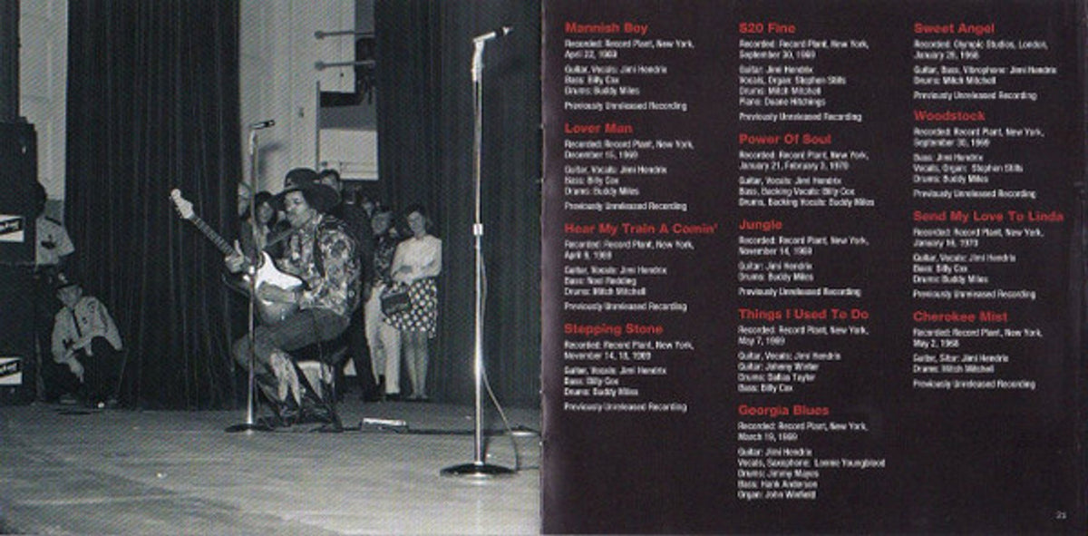 Jimi Hendrix – Both Sides of the Sky (CD)