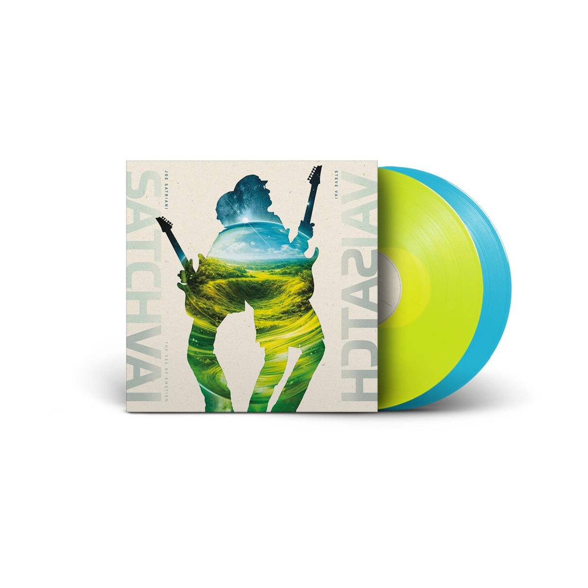 Joe Satriani and Steve Vai – The Sea of Emotion (2-LP Vinyl)