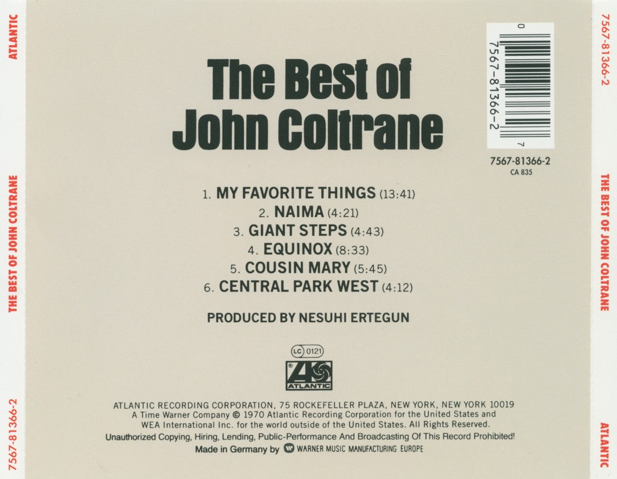 John Coltrane – Best of (CD)
