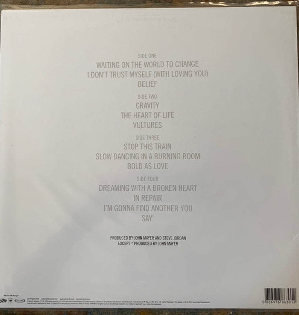 John Mayer – Continuum (180 Gram 2-LP Vinyl)